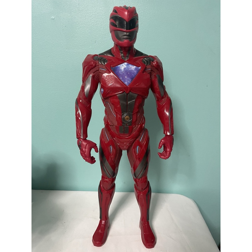 2017 Power Rangers Movie 20" Red Ranger Action Figure‎ Jakks Pacific B-M